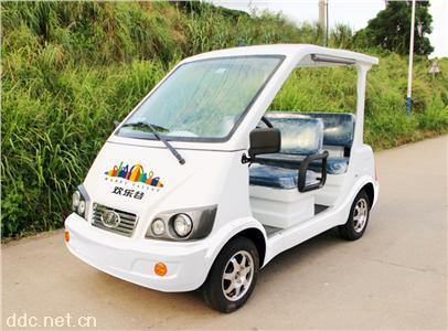  四轮2排座电动观光游览车